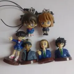 名探偵コナン　限定ストラップ(コナン・灰原哀)・チョコエッグフィギュア　まとめ