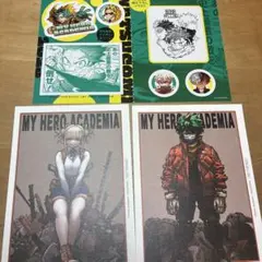 ヒロアカカード&ナツコミシール　3点セット