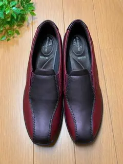 新品 moonstar 22.5 （4E）幅広 コンフォートシューズ ボルドーのサムネイル