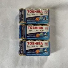 TOSHIBA IMPULSE 乾電池 単2 12本セット 東芝