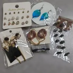 ピアス　イヤリング　5点セット
