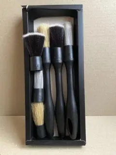 洗車ブラシ　ディティールブラシ　3本と毛先の予備3種　新品未使用