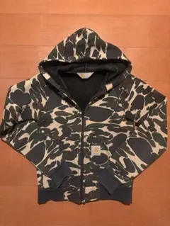 Carhartt カモフラージュ フルジップパーカー