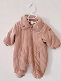 【美品】Cottoli ベージュ コーデュロイ アウター 80cm