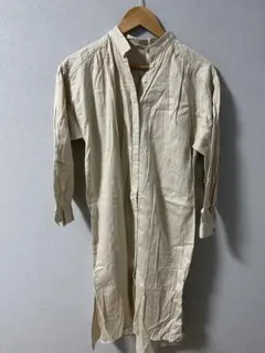 craft standard boutiqueベージュ シャツワンピース 長袖