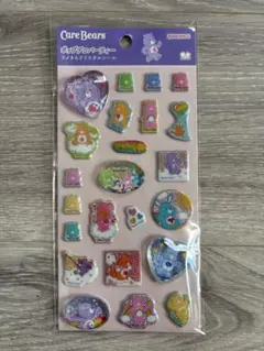 ケアベア ポップデコパーティー ラメきらクリスタル シール