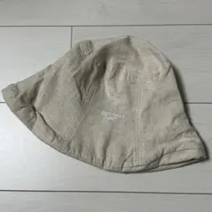 マリクレールフォーラム ハット 夏用帽子 麻素材 バケハ アイボリー 刺繍