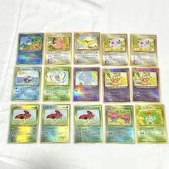 【旧裏　208枚】まとめ売り ポケカ 旧裏 キラ まとめ売り 引退品 サザンアイランド わるい 渦巻き