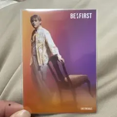 BE:FIRST LEO カード