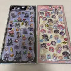 ヴィランズ　プリンセス プチドロップステッカーセット