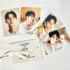 【期間限定値下げ】L'OCCITANE ミンギュ フォトカード4枚セット