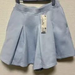 UNIQLO ドライスエットミニスコート 160 ライトブルー