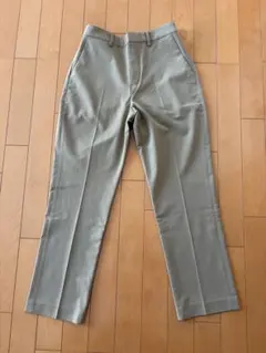 【美品】UNIQLO ユニクロ　スマートアンクルパンツ　ベージュ　M スラックス