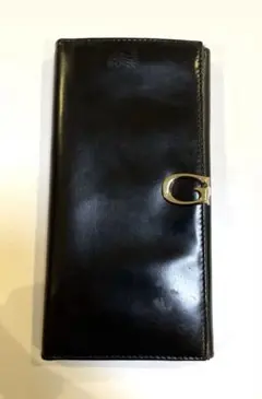 【希少】GUCCI グッチ ヴィンテージ 二つ折り財布（国際線機内販売品）箱付きのサムネイル