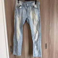 DIESEL デニム ジーンズ ダメージ 31 ダメージ レディースも可