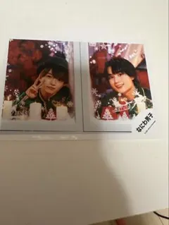 大西畑　西畑大吾　大西流星　なにわ男子　公式写真　クリスマス