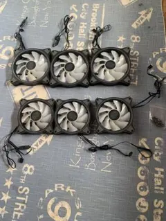 Cooler Master PCケースファン 120mm×3 140mm×3個
