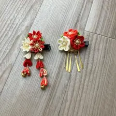 七五三 髪飾り つまみ細工