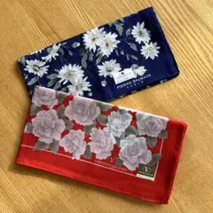 【新品】ヴァレンティノ&ピエールバルマン ハンカチ2枚セット