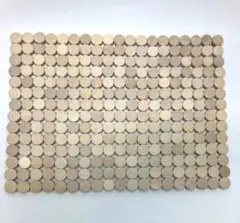 木製ランチョンマット ナチュラルウッドカラー 4枚セット