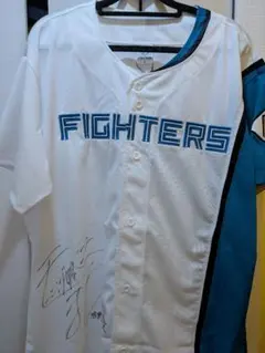 FIGHTERS NOMURA サイン入りユニフォーム L - メルカリ
