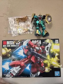 バンダイ ガンダムアーティファクト 第6弾 ヤクトドーガ クェス機 全塗