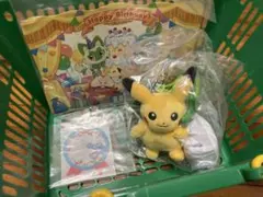 ピカピカマート バスケット エコバッグ ぬいぐるみセット