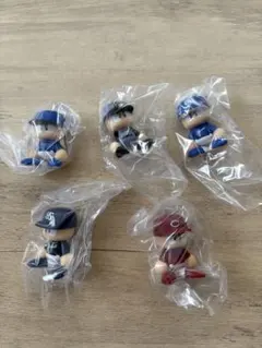 パワプロくん　ならぶんです。　セントラルリーグ　ビジターVer. 5種セット