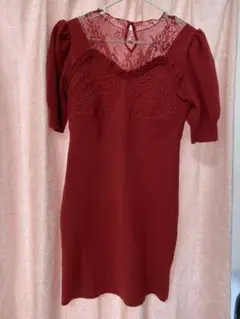 snidel ニット　ワンピース