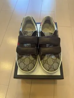 GUCCI GGスプリーム スニーカー ベルクロのサムネイル