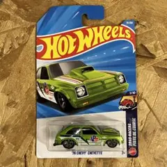 ホットウィール　'76 シェビー シェベット　キャンディライムのサムネイル