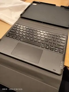 ブラックキーボードカバー タブレット用 12.9インチ