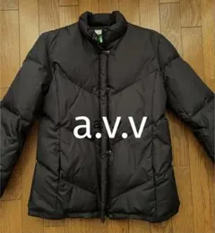 12/21まで　a.v.v 黒 ダウンジャケット　38