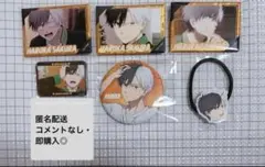 6点セット｜桜遥 缶バッジ ヘアゴム WIND BREAKER(ウィンブレ)