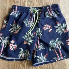 おしゃれ花柄サーフパンツ140cm