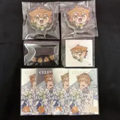 にじさんじ 伏見ガク8th with cake! アクリルブロック 周年 チェキ