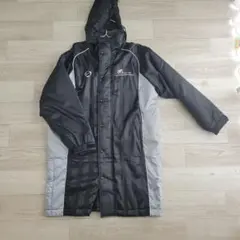 ベンチコート　 ブラック/グレー