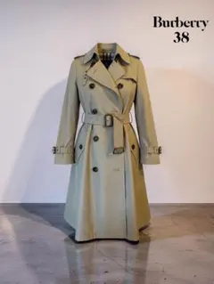 バーバリー トレンチコート ノバチェック ベルト付 ロングコートBURBERRY