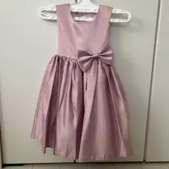 ピンクリボン付きドレス Aライン