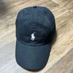 Polo Ralph Lauren キャップ ブラック ホワイト　ポロ　ラルフのサムネイル