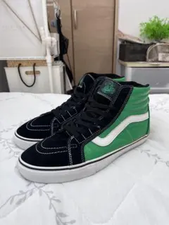 VANS Sk8-Hi グリーン ブラック