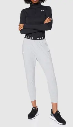 アンダーアーマー　トレーニング　パンツ　レディース　グレー　新品　タグ付き