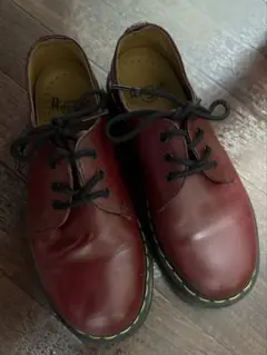 Dr. Martens 赤 ローファー 5 US M