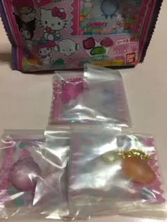 サンリオ グミチュアチャーム グミ＆ミニポーチ マイメロ・ララ・こぎみちゃん