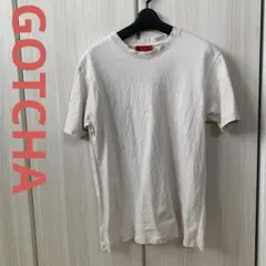 GOTCHAアイボリーコットン Tシャツ Mサイズ（同梱サービスOK）