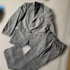かすみ様専用PRIMATIST ビジネススーツス　 グレー チェック94A6のサムネイル