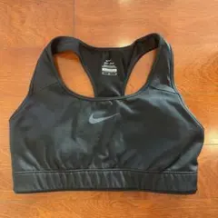 Nike Dri-FIT ブラック スポーツブラ M