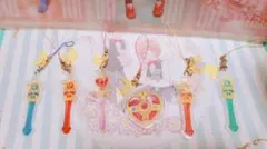 セーラームーン　アクリルキーホルダー6点セット
