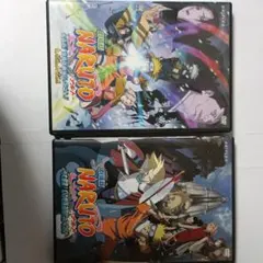 NARUTO THE MOVIE DVD 2枚セット　ナルト