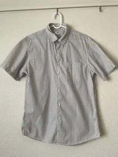 ストライプ 半袖シャツ Sサイズ